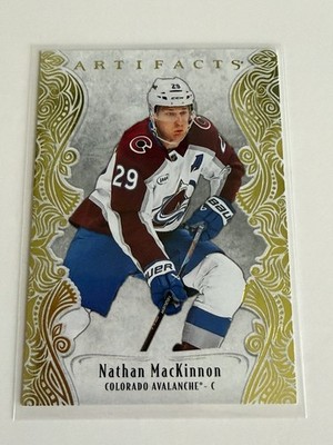 NATHAN MACKINNON 2025-26 Upper Deck Artifacts #134 YELLOW 2/50