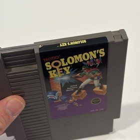 Cartucho de juego Tecmo Solomon's Key (Nintendo NES, 1987) - Probado