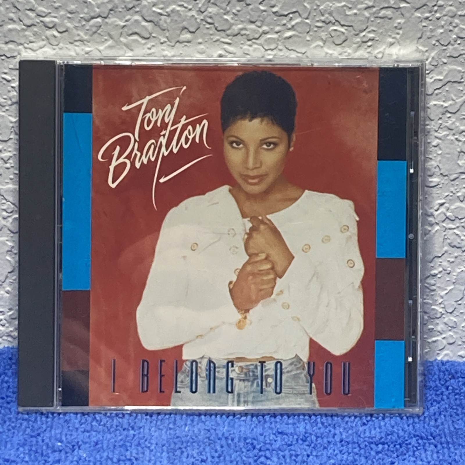 Toni Braxton: I Belong To You Promo Music Audio CD MID 90s R&b Soul! 1994 LaFace