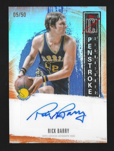 2025 Topps Signature Rick Barry Orange (RAW)