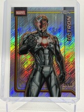 2026 Topps Chrome Marvel Comics Ultron Logofractor /61 #185