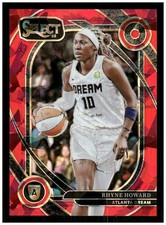 2025 Panini Select WNBA #230 Rhyne Howard Red Ice Prizms #/299