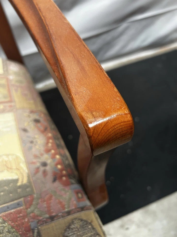 Ethan Allen American Impressions Dining Side and End Chairs, Cherry - Set Of 6 - Image 4 of 4