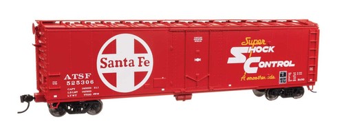 Walthers 2847 Mainline 50' PC&F Insulated Boxcar "Santa Fe" #525333 | Condition: Neu