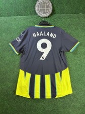 Manchester City FC 24/25 Puma Authentic Ultraweave Erling Haaland Jersey Sz XL