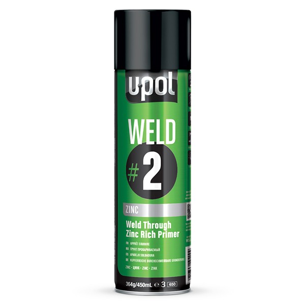 U-Pol U-Pol Weld #2 Weld Through Primer - Zinc Rich - 450ml - WELD/AL - Image 17
