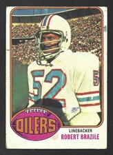 1976 Topps #424 - Robert Brazile