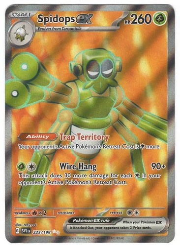 Spidops ex - 223/198 223/198 Ultra Rare SV01: Scarlet & Violet Base Set Pokemon
