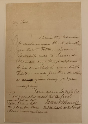 #ad #ad James McHenry Fort McHenry Signed Letter $1200.00