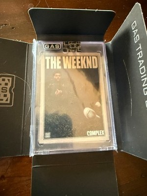 2025 COMPLEX GAS THE WEEKND BASE CARD R&B HURRY UP TOMORROW