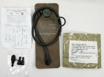 NEW! SEALED CBRN HYDRATION SYSTEM, MPHS (NSN: 8465-01-643-5606) Chem Bio Kit