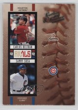 2005 Donruss Leather & Lumber Rivals /2000 Carlos Beltran Sammy Sosa #R-13 0f6