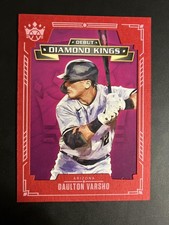 2021 Panini Diamond Kings DDK-AD Daulton Varsho Debut Diamond Kings Red Frame