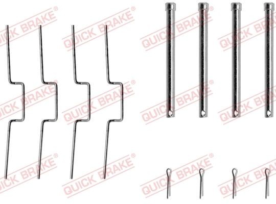 Quick Brake ZubehöRsatz, Scheibenbremsbelag 109-1176 FüR Land Rover-image