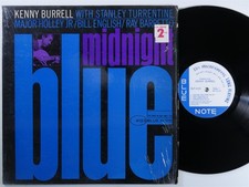 KENNY BURRELL Midnight Blue BLUE NOTE LP mono NY van gelder ear SHRINK h