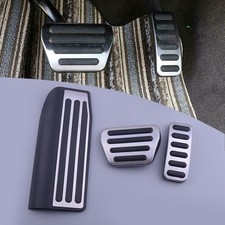 Gas Brake Foot Rest Pedals Pad Cover Fit For Land Rover Defender 110 2020-2022