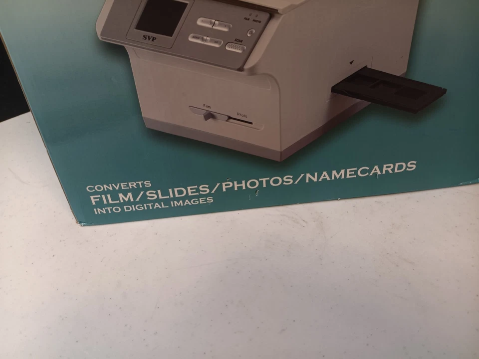 SVP PS9890 OPEN BOX Flatbed Film & Photo Scanner with Preview 2.4"LCD - Image 4 of 4