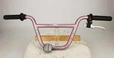 Mongoose Freestyle Bike BMX Handlebars Purple Vintage Axle Wheel Brake