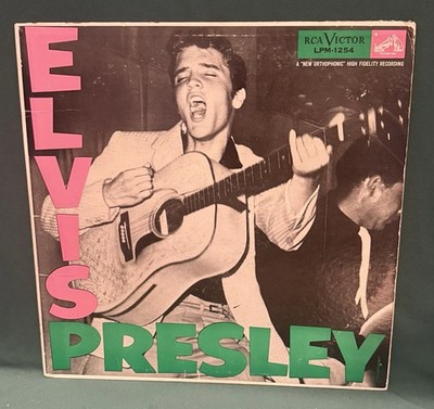 Elvis Presley RCA LPM-1254 1st Debut Self Titled LP I 5S/6S Original 1956