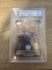 BGS 9 2015-2016 Clear cut Superstars #CCS44 Connor mcdavid Hockey Card