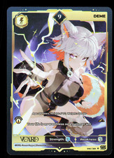 Vcard TCG Awakened Worlds Gamersupps Foil Holo 9 Deme