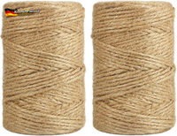 Vivifying Jute Schnur, 3MM Braun Juteschnur FüR Garten Bilder Pflanzen Basteln