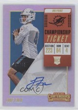 2018 Panini Contenders Rookie Championship Ticket 47/49 Luke Falk #189 Auto 1u6