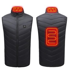 21 Heated Vest Zones Electric Heated Jackets Men Women Sportswear Heated Coat