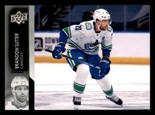 2021 Upper Deck Brandon Sutter #428  Vancouver Canucks