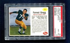 1962 Post #4 Forrest Gregg (Packers) (BF16)   PSA 8   (Flat Rate Ship)