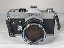 Canon FTb-QL 35mm SLR Camera with 50mm f/1.8 Lens