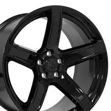 4pcs 2640 Gloss Black 20x9.5 20x10.5 Wheels 5x115 Fits Dodge Chrysler
