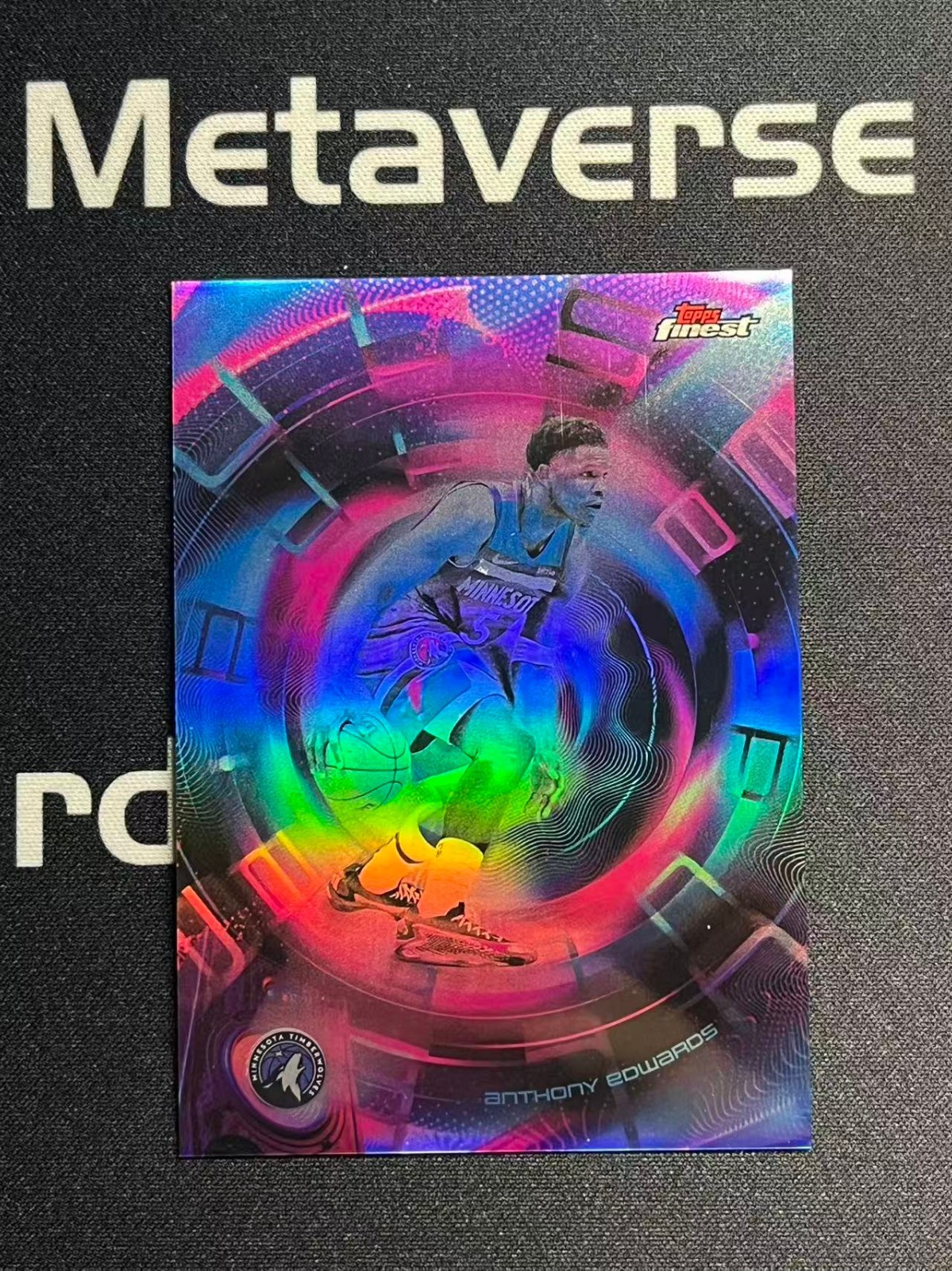 2025-26 Topps Finest SSP Pulse Anthony Edwards Case Hit