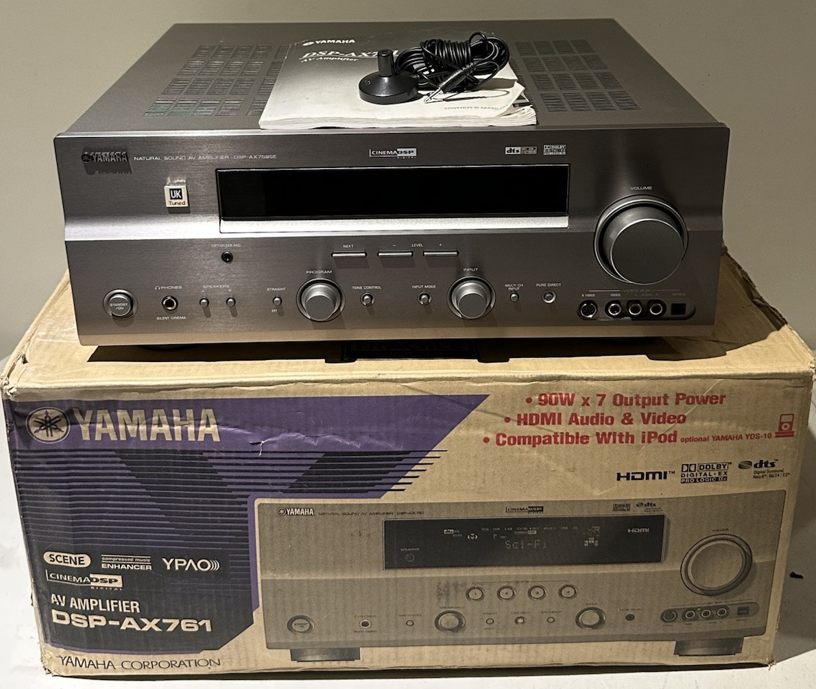 Yamaha DSP-AX761 AV Receiver Amplifier | eBay UK