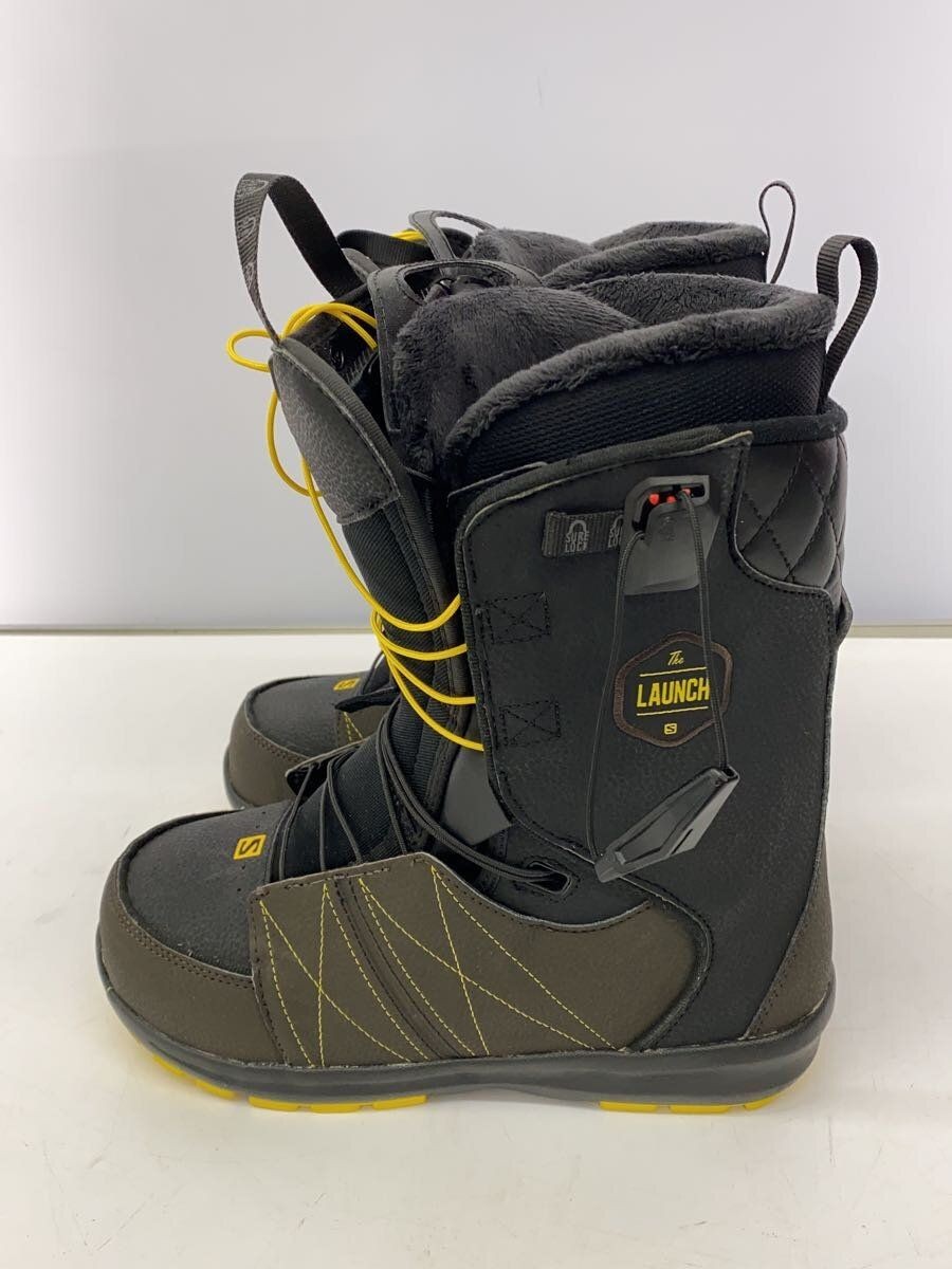 Stivali da snowboard Salomon 354099 LANCIO 26 cm corsa rapida neri usati