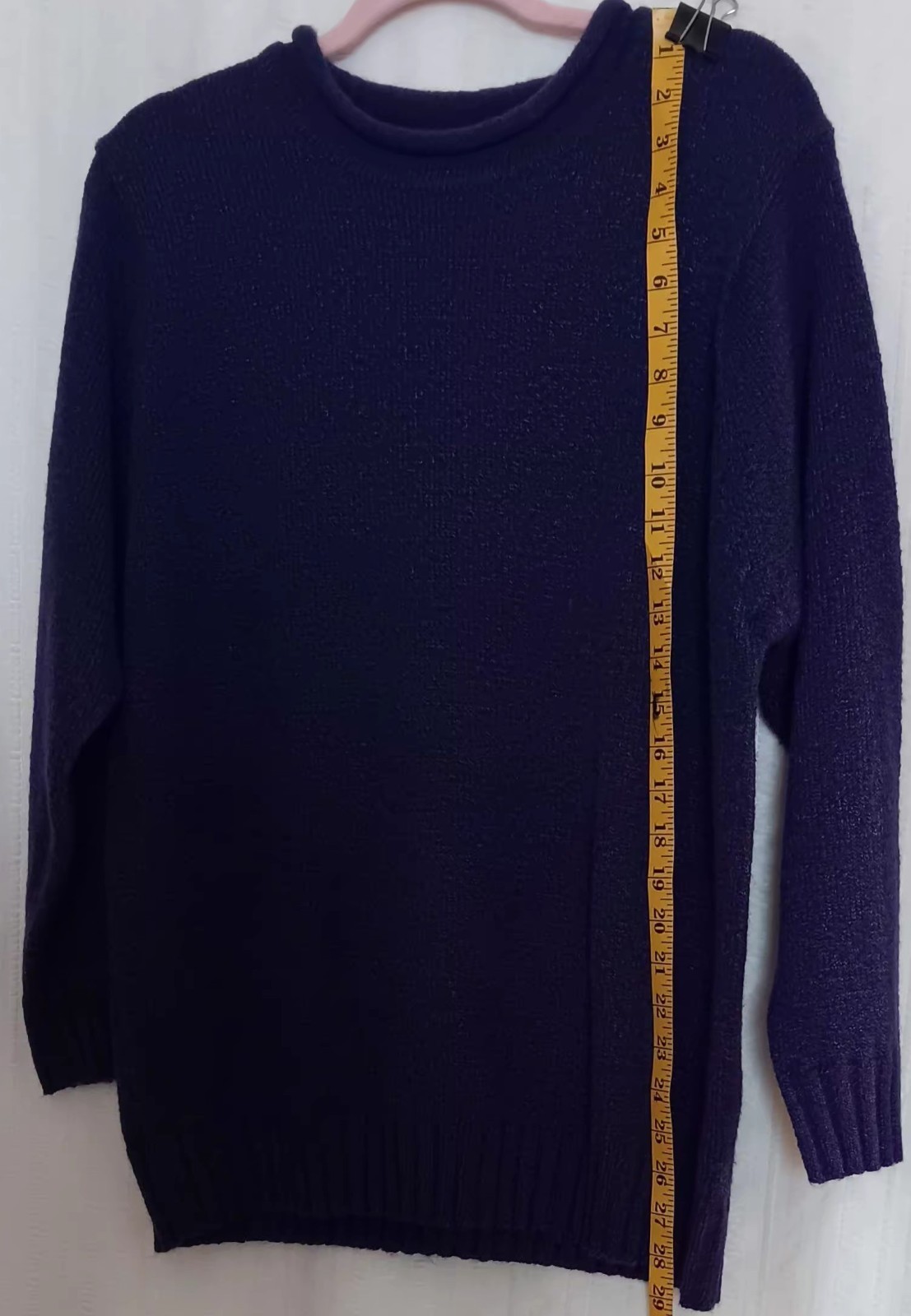 Basic Editions Plus Size Sweater Purple Size X - image 3