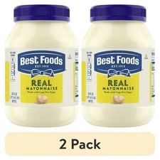 Hellman's Real Mayo Mayonnaise, Made With Cage Free Eggs, 30oz Pack of 2