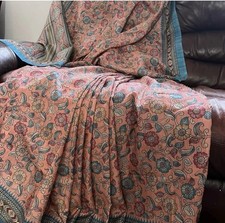 Kalamkari Print Semi Tussar Saree Silk Saree