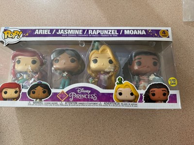 Funko Pop! Disney Princess Ariel Jasmine Rapunzel Moana 4 Pack Special Edition