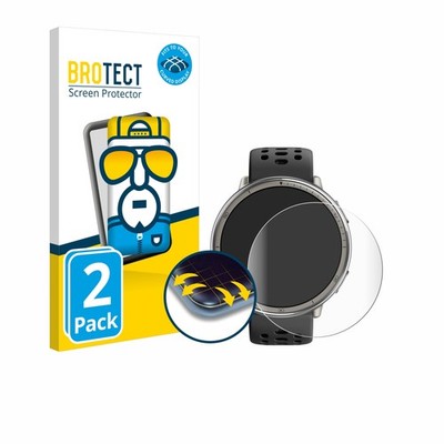 Full-Cover Schutz Folie für Amazfit Active 2 3D Curved Edge Display 2x