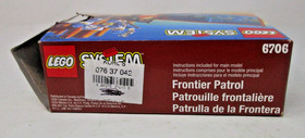 Frontier Patrol 1997 LEGO 6706 Western Cowboys Colonel Jefferson Historical
