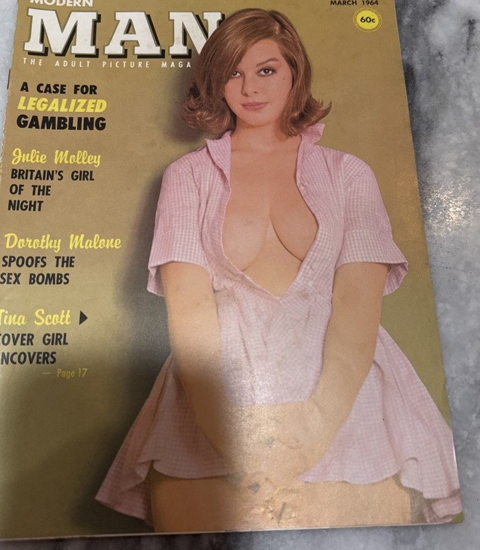 MODERN MAN Magazine March 1964 PINUP vol XIII no. 9-152