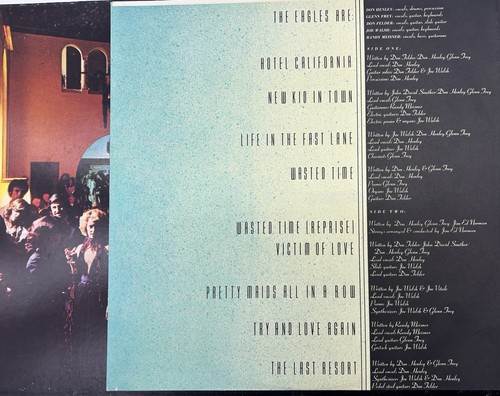 Eagles Hotel California 1976 53 051 France Elektra Asylum Nonsuch Vinyl LP VG+ - Bild 6 von 10