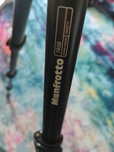 MANFROTTO 3 Bein Stativ 785B Kamerastativ camera tripod Top Zustand - Bild 4 von 4