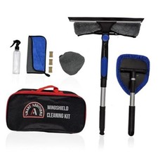 The 360 Total Windshield Cleaning KIT with car Window Squeegee, Interior