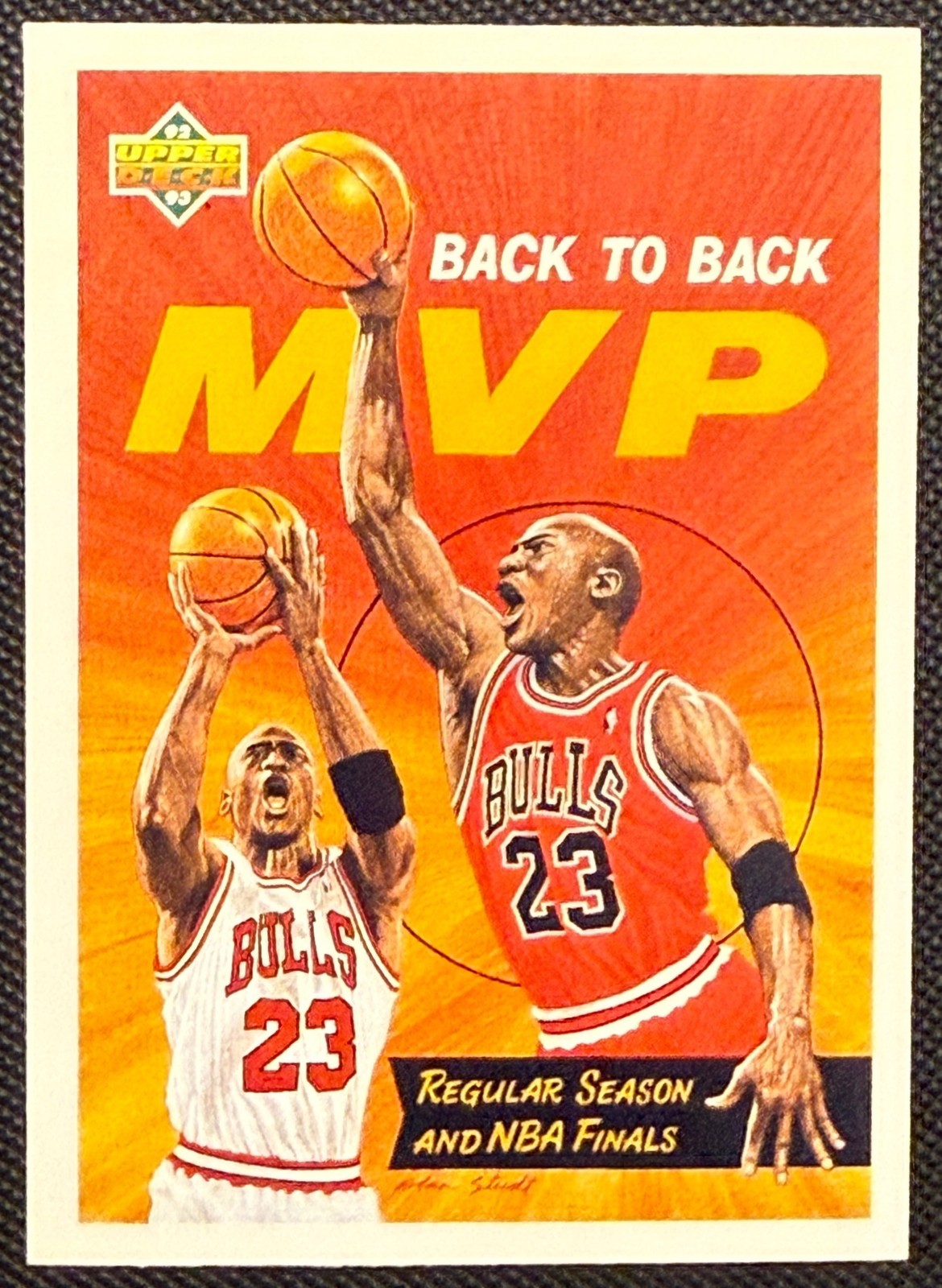 1992-93 Upper Deck Basketball Michael Jordan #67 SP Chicago Bulls