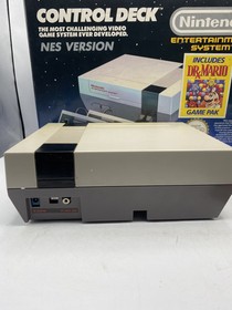 Nintendo NES Control Deck Console Boxed With All Accessories * FAST SHIPPING *