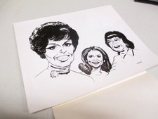 CBS TV photo 1974 WOMAN OF YEAR Bess Myerson Billie Jean King Barbara Walters