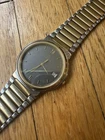 Vintage OMEGA de Ville 196.0256 Gold Plated Ghost Dial 1430 Runs For Repair