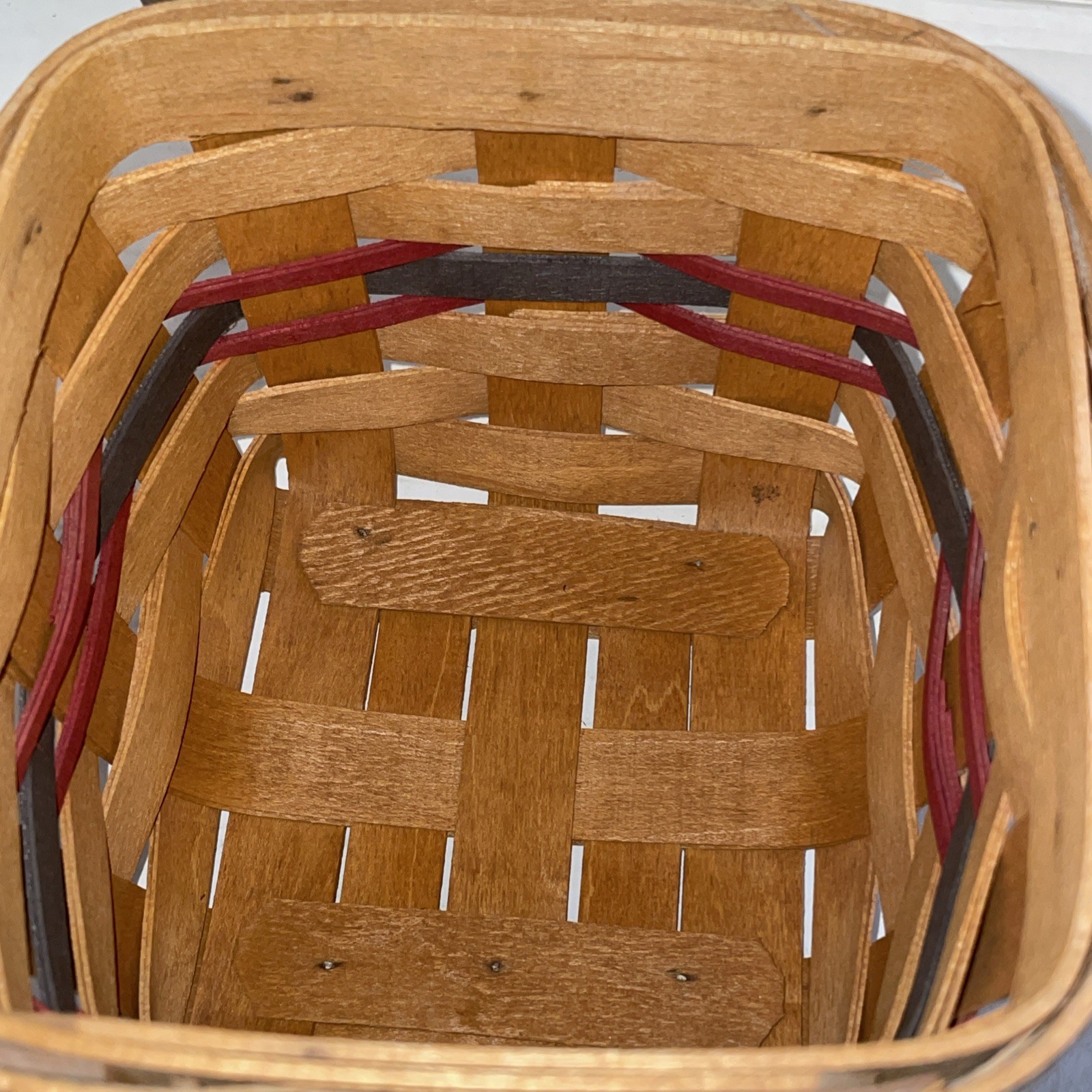 Longaberger 1993 INAUGURAL BASKET with Liner & Protector 